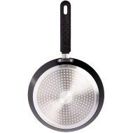 Tapioqueira 22cm De Indução Em Alumínio Com Revestimento Cerâmico Chef Pro Vermelha